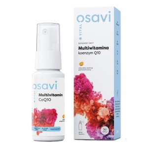 OSAVI Multiwitamina koenzym Q10 o smaku pomarańczowym spray doustny 25 ml