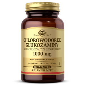 SOLGAR Chlorowodorek Glukozaminy 1000 mg 60 tab.