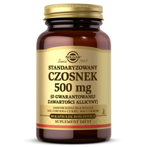 SOLGAR Czosnek 500 mg 90 kaps.