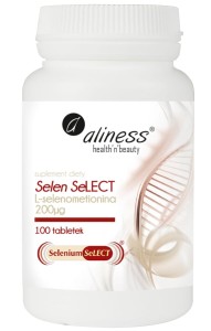 ALINESS Selen Select® L-selenometionina 200µg 100 tabletek
