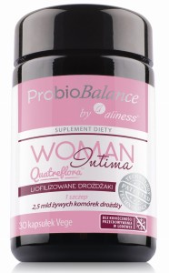 ALINESS ProbioBALANCE, Woman Intima Quatreflora 30 kaps.