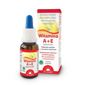 DR JACOBS Witamina A+E krople 20ml