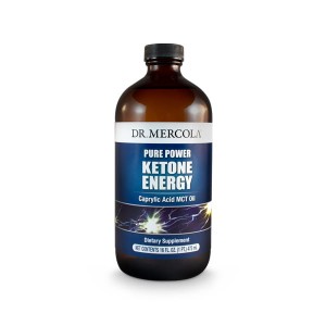 DR MERCOLA Kwas kaprylowy - Ketone Energy MCT Oil 473 ml 