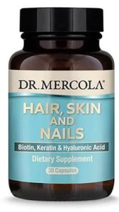 DR MERCOLA Hair, Skin And Nails (Włosy, Skóra, Paznokcie) 30 kaps.