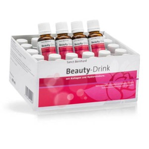 SANCT BERNHARD Beauty drink dla kobiet 30x 20 ml - kolagen, kwas hialuronowy, witaminy