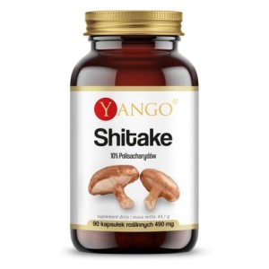 YANGO Shitake - ekstrakt 10% polisacharydów - 90 kaps