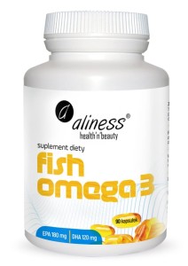 ALINESS Fish Omega 3 180/120 mg x 90 kapsułek