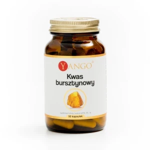 YANGO Kwas bursztynowy -90 kaps.