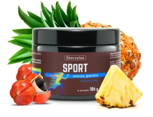 SKOCZYLAS Sport ananas, guarana 186g