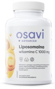 OSAVI Liposomalna Witamina C 1000 mg - 120 kapsułek