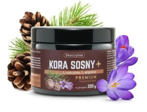 SKOCZYLAS Kora sosny + L-cytrulina + L-arginina Premium 200g