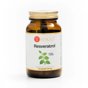 YANGO Resveratrol z rdestowca japońskiego z piperyną - 30 kaps.