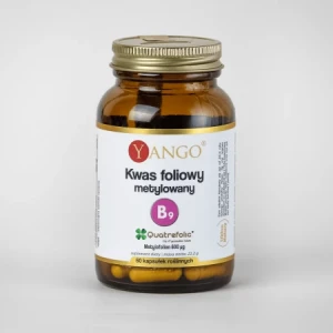 YANGO Kwas foliowy metylowany (Quatrefolic) - 60 kaps.