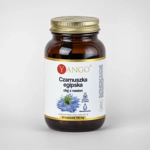 YANGO Czarnuszka egipska - olej z nasion - 60 kaps.