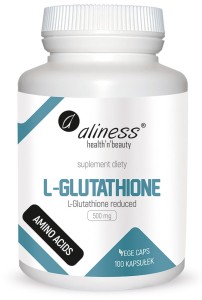ALINESS L-Glutathione reduced 500 mg x 100 Vege caps