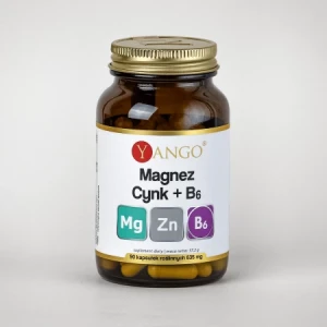 YANGO Magnez + Cynk + B6 - 90 kaps.