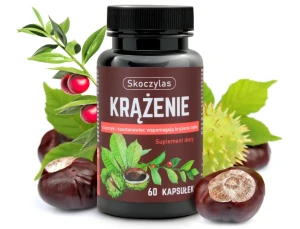 SKOCZYLAS Krążenie, ruszczyk, diosmina, kasztanowiec 60 kaps.