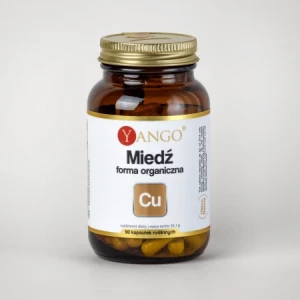 YANGO Miedź - forma organiczna - 90 kaps.
