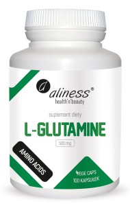 ALINESS L-Glutamine 500 mg x 100 Vege caps