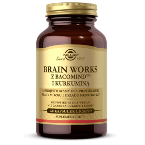 SOLGAR Brain Works 60 kapsułek Licaps