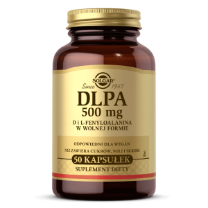 SOLGAR DLPA 500 mg 50 kaps.