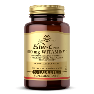 SOLGAR Ester-C Plus 1000 mg witaminy C 30 tab.