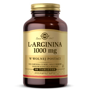 SOLGAR L-Arginina 1000 mg 90 tab.