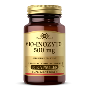 SOLGAR Mio-Inozytol 500 mg 50 kapsułek