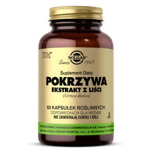 SOLGAR Pokrzywa Ekstrakt Z Liści 60 kaps.