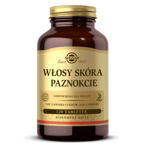 SOLGAR Włosy Skóra Paznokcie 120 tab.