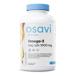 OSAVI Omega-3 olej rybi 1000 mg 180 kapsułek