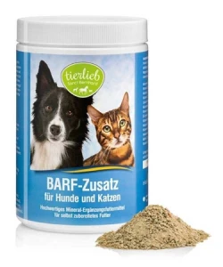TIERLIEB Dodatek do BARF dla psów i kotów 800 g - minerały, witaminy, spirulina