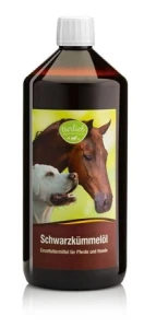 TIERLIEB Olej z czarnuszki dla psów i koni 1000 ml
