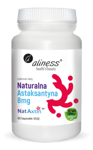 ALINESS Naturalna Astaksantyna Nat Axtin 8mg x 60 caps