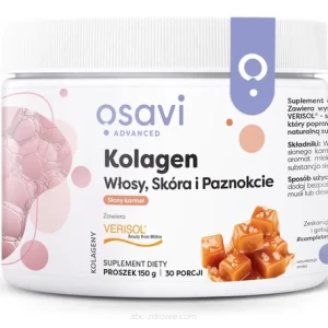 OSAVI Kolagen Włosy, Skóra i Paznokcie Słony Karmel -150 g