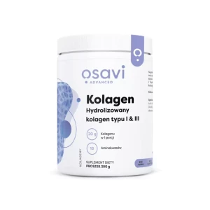 OSAVI Kolagen Hydrolizowany typu I & III w proszku 300 g