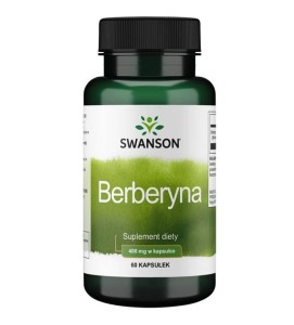 SWANSON Berberine 400 mg (berberyna) 60 kapsułek