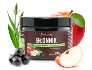 SKOCZYLAS Błonnik z babki jajowatej, czarnej porzeczki i jabłka 200 gram