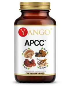 YANGO APCC™ - reishi, kordyceps, shitake, chaga - 100 kaps.