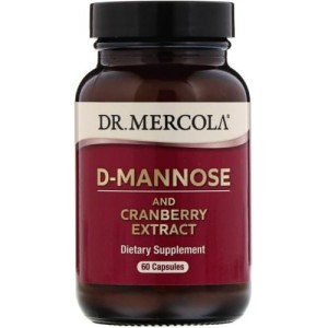 DR MERCOLA D-Mannoza z żurawiną 60 kaps.