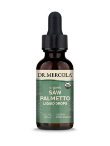 DR MERCOLA Organic Saw Palmetto (palma sabałowa) Liquid Drops  60 ml