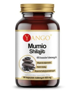 YANGO Mumio - 40% kwasów fulwowych - 90 kaps.