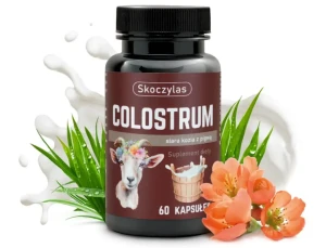 SKOCZYLAS Colostrum siara kozia z pigwą 60 kapsułek