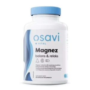OSAVI Magnez, balans i relaks, 90 kapsułek