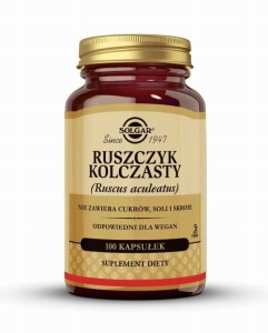 SOLGAR Ruszczyk Kolczasty 100 kapsułek