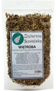 ZIELARNIA SUWALSKA zioła (wątroba, metabolizm, trawienie) Mieszanka ziołowa wg przepisu Andreasa Mortiza 170g
