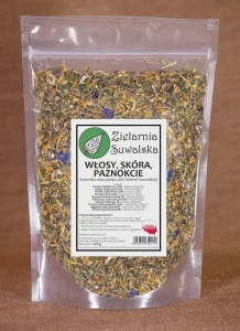ZIELARNIA SUWALSKA zioła Włosy, skóra, paznokcie 200 g