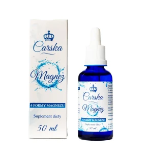 CARSKA Magnez 4 formy magnezu- magnez w płynie 50 ml