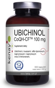 KENAY Ubichinol Kaneka CoQH-CF 100 mg 300 kapsułek