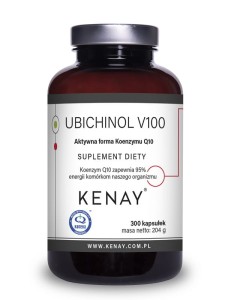 KENAY Ubichinol V100 aktywna forma Koenzymu Q10 300 kapsułek